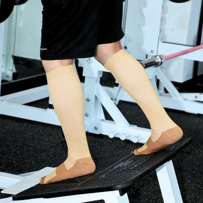 Copper-infused compression socks